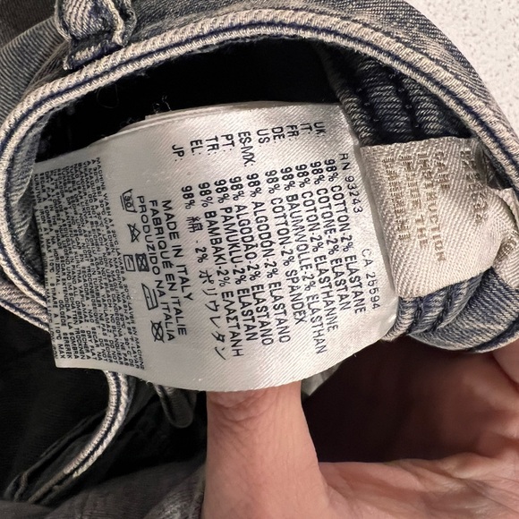 Diesel Slim Fit Faded Blue Jeans - Picture 11 of 11